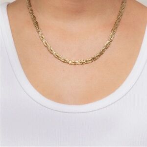 Miranda Frye Julia gold necklace